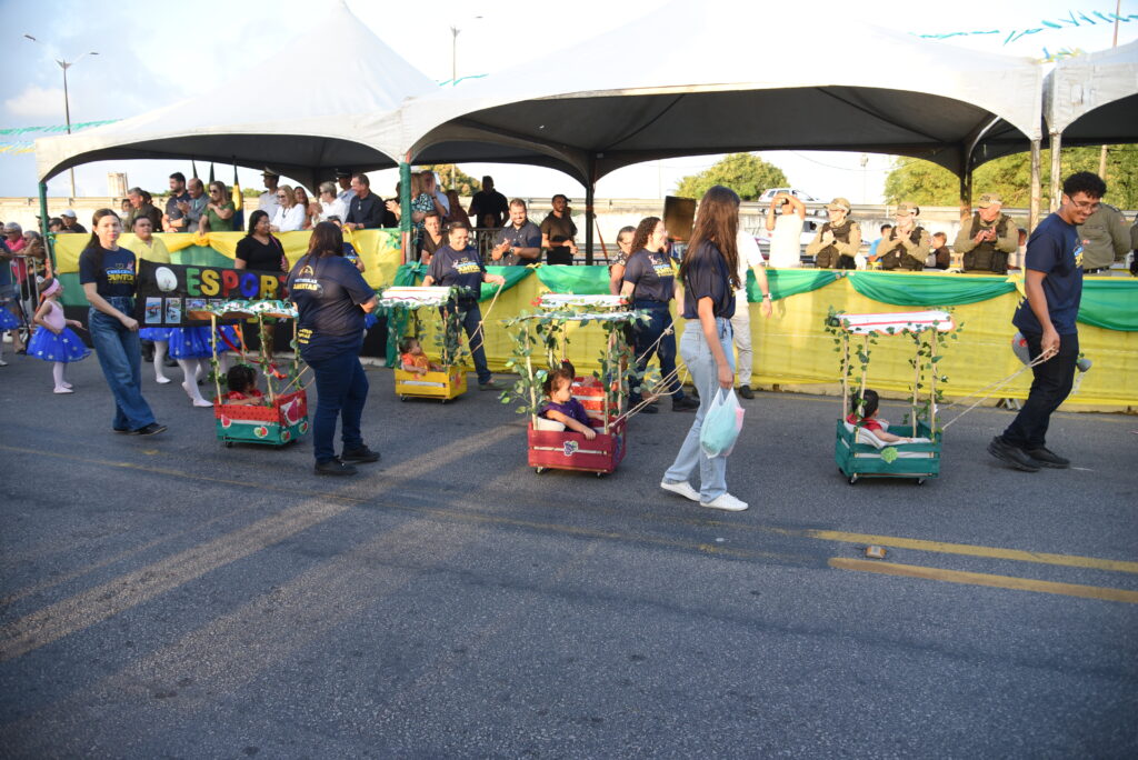 Desfile Cívico em Parnamirim Celebra o 7 de Setembro com Grande Participação