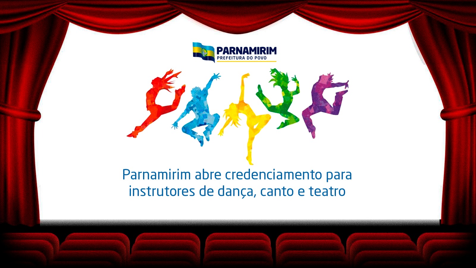 Parnamirim abre credenciamento para instrutores de dança, canto e teatro