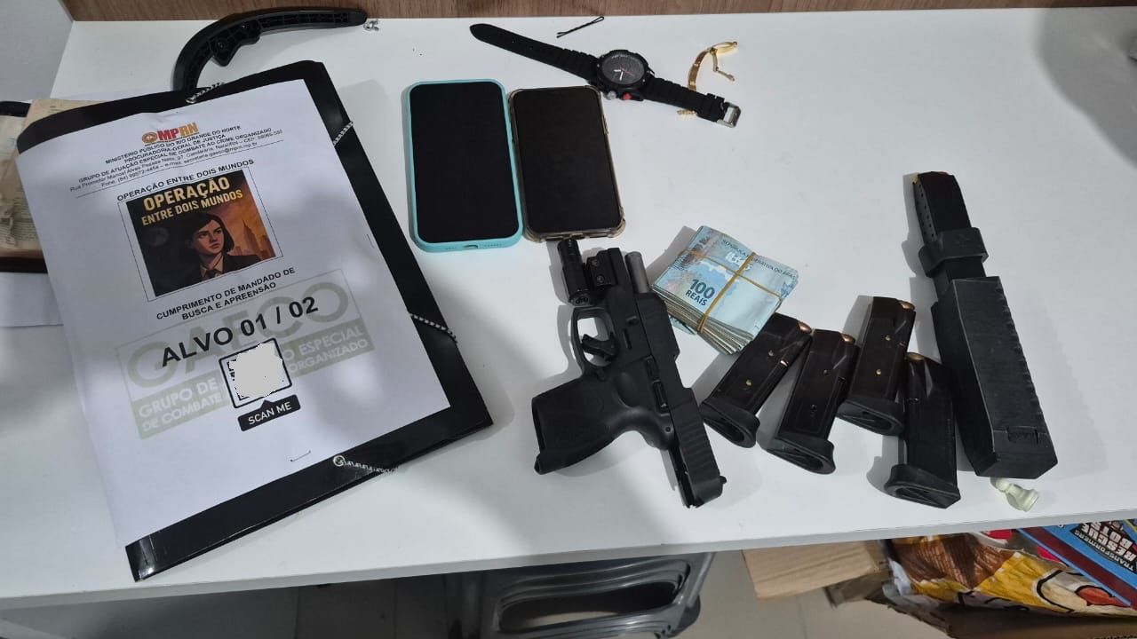 Operação do MPRN apura ligação de servidora do Judiciário com chefe de facção