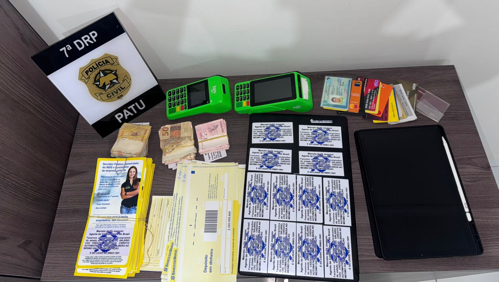 Polícia Civil prende suspeito de fraudes bancárias contra idosos no interior do RN